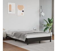 vidaXL Cadre de lit sans matelas noir 120x200 cm similicuir