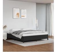 vidaXL Cadre de lit sans matelas noir 180x200 cm similicuir