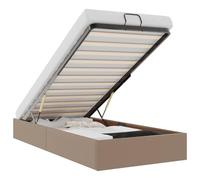 vidaXL Cadre de lit Ottoman sans Matelas Cappuccino 80x200 cm