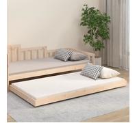 vidaXL Cadre de lit sans matelas 100x200 cm bois massif de pin 823489