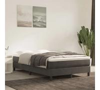 VidaXL Cadre de lit sans matelas 120x200 cm Velours