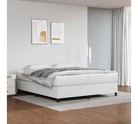 vidaXL Cadre de lit sans matelas 160x200 cm Blanc