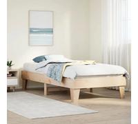 vidaXL Cadre de lit sans matelas 90x190 cm bois de pin massif