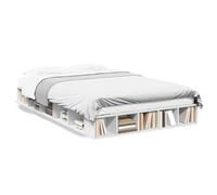 vidaXL Cadre de lit sans matelas blanc 120x200 cm