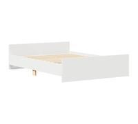 vidaXL Cadre de lit sans Matelas Blanc 120x200 cm