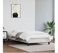 vidaXL Cadre de lit sans matelas blanc 90x190 cm similicuir 346875