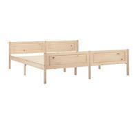 vidaXL Cadre de lit sans Matelas Bois Massif de pin 180x200 cm