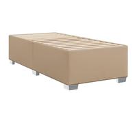 vidaXL Cadre de lit sans Matelas Cappuccino 90x190 cm Similicuir