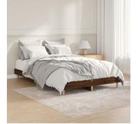 vidaXL Cadre de lit sans matelas chêne marron 120x190 cm 832092