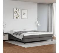 vidaXL Cadre de lit sans matelas - Gris 200x200 cm