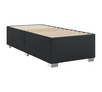 vidaXL Cadre de lit sans matelas 100x200 cm Similicuir Noir