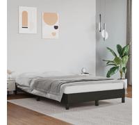 vidaXL Cadre de lit sans matelas noir 120x190 cm similicuir