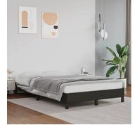 vidaXL Cadre de lit sans matelas 120x190 cm similicuir Noir