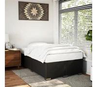 vidaXL Cadre de lit sans Matelas Noir 120x200 cm Similicuir