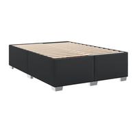 vidaXL Cadre de lit sans matelas Similicuir Noir 140x190 cm - 3284556