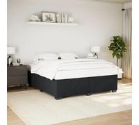 vidaXL Cadre de lit sans Matelas Noir 180x200 cm Velours