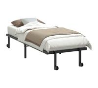 vidaXL Cadre de lit pliable 80x200 cm en acier sans matelas noir – modèle 4103958