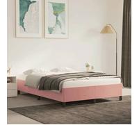 vidaXL Cadre de lit 140x190 cm - Rose