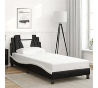 vidaXL Cadre de Lit Viana sans Matelas, Lit Rembourré, Sommier à Lattes, Lit Simple, Lit Adulte de Chambre à Coucher 3208059 Multicolore G