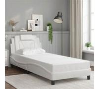 Cadre de Lit Viana sans Matelas, Lit Rembourré, Sommier à Lattes, Lit Simple, Lit Adulte de Chambre à Coucher 3208062