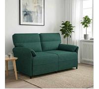 vidaXL Canapé 100% polyester cadre en métal MDF Contreplaqué 42033902