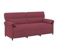 vidaXL Canapé 100% polyester, cadre en métal, MDF, Contreplaqué, Canapé rectangulaire pour salon, mobilier moderne, tissu confortable, cadre solide, résistant aux déchirures