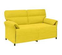 vidaXL Canapé 100% polyester, cadre en métal, MDF, Contreplaqué, Canapé rectangulaire pour salon, mobilier moderne, tissu confortable, cadre solide, résistant aux déchirures