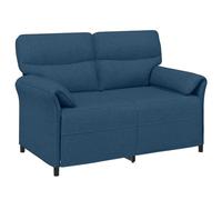 vidaXL Canapé 100% polyester, cadre en métal, MDF, Contreplaqué, Canapé rectangulaire pour salon, mobilier moderne, tissu confortable, cadre solide, résistant aux déchirures