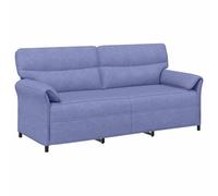 vidaXL Canapé 100% polyester, cadre en métal, MDF, Contreplaqué, Canapé rectangulaire pour salon, mobilier moderne, tissu confortable, cadre solide, résistant aux déchirures