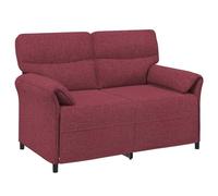 vidaXL Canapé 100% polyester, cadre en métal, MDF, Contreplaqué, Canapé rectangulaire pour salon, mobilier moderne, tissu confortable, cadre solide, résistant aux déchirures
