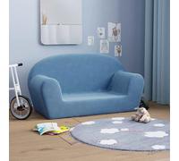 vidaXL Canapé 2 places Enfant - Bleu