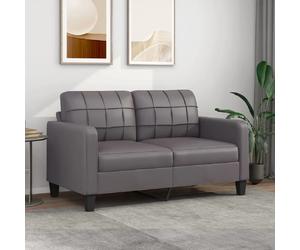vidaXL Canapé 2P Gris