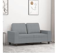 vidaXL Canapé à 2 Places, Causeuse avec Accoudoirs, Siège avec Dossier Rembourré, Meuble de Salon Salle de Séjour, Moderne, 359383