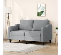 vidaXL Canapé à 2 Places, Causeuse avec Accoudoirs, Siège avec Dossier Rembourré, Meuble de Salon Salle de Séjour, Moderne, 359359
