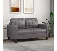 vidaXL Canapé 2P Gris