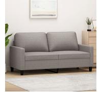 vidaXL Canapé à 2 Places, Sofa de Salon avec Accoudoirs et Oreillers de Dossier, Meuble de Salle de Séjour Intérieur, 359170