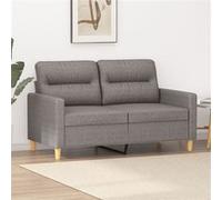 Vidaxl VidaXL Canapé 2 places - Taupe
