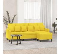 VidaXL Ensemble Jaune - Clair