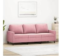 vidaXL Canapé à 3 Places, Siège avec Accoudoirs, Fauteuil avec Dossier, Meuble de Salon Salle de Séjour Maison, Moderne, 359212