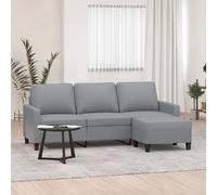 vidaXL Canapé avec repose-pied