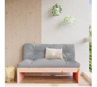 vidaXL Canapé de jardin central 120x80 cm en bois massif de douglas