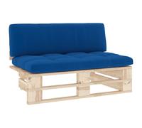 vidaXL Canapé central de jardin en palette Pin imprégné