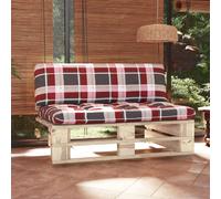 vidaXL Canapé Central Palette Jardin Pin Imprégné