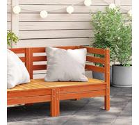 vidaXL Canapé d’angle de jardin en bois de pin massif