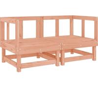 vidaXL Canapé d'angle de jardin 2 pcs. Bois massif Douglas