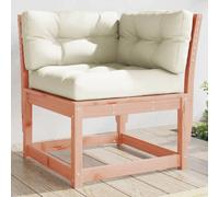 vidaXL Canapé d'angle de jardin Bois Douglas