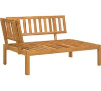vidaXL Canapé d'angle de jardin 365844 – palettes en bois d'acacia massif