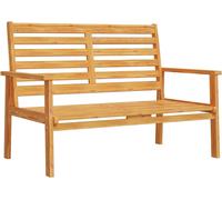 vidaXL Canapé de jardin 120 cm en bois massif d'acacia