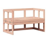 vidaXL Canapé de jardin 2 en 1 Rallongeable en bois massif de Douglas