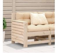 vidaXL Canapé de jardin avec accoudoirs 69x62x70,5 cm pin massif